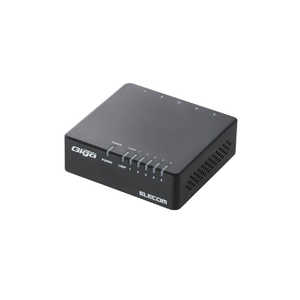 エレコム　ELECOM 1000BASE-T対応 スイッチングハブ 5ポｰト(マグネット付) EHC-G05PA-JB-K
