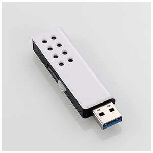 エレコム　ELECOM USBメモリ MF-JSU3BKシリーズ ブラック [32GB /USB3.0 /USB TypeA /スライド式] MF-JSU332GBK