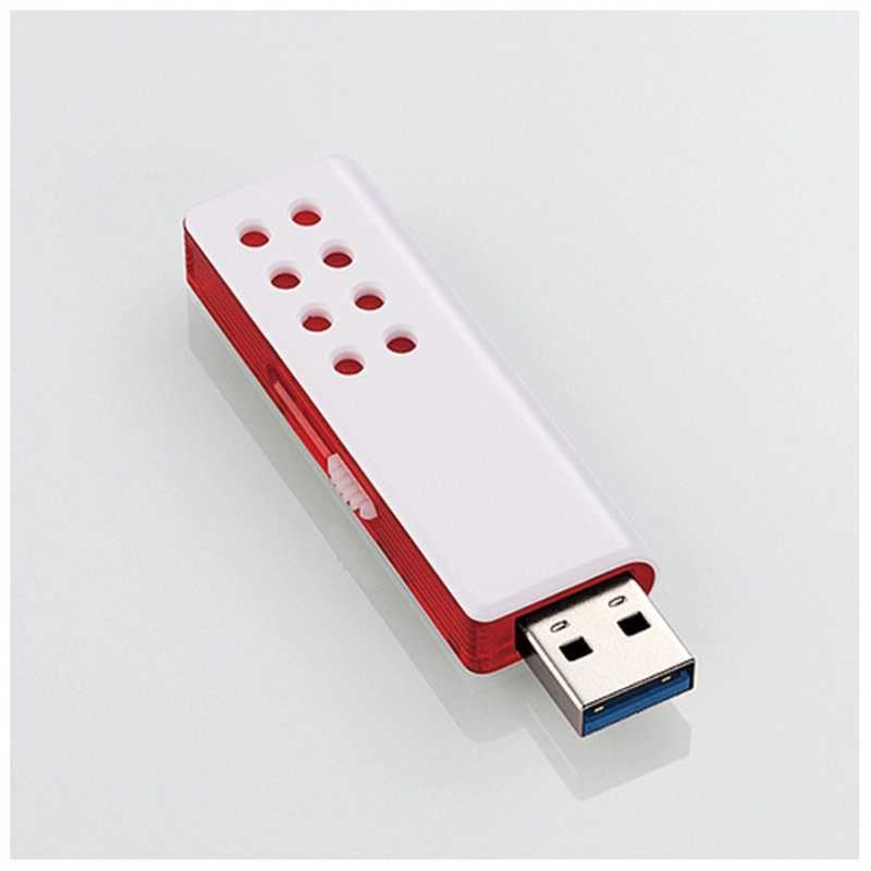 エレコム ELECOM USBメモリ MF-JSU3RDシリーズ レッド 32GB バースデー 記念日 ギフト 贈物 お勧め ＼半額SALE／ 通販 USB TypeA スライド式 MF-JSU332GRD USB3.0