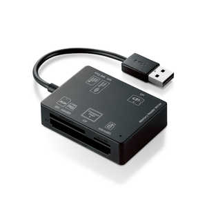 エレコム ELECOM メモリリーダライタ 56+2メディア対応 MR-A012BK エレコム ELECOM メモリリーダライタ 56+2メディア対応 MR-A012BK
