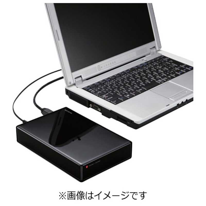 エレコム　ELECOM エレコム　ELECOM 外付けHDD ブラック [据え置き型 /3TB] ELD-QEN030UBK ELD-QEN030UBK