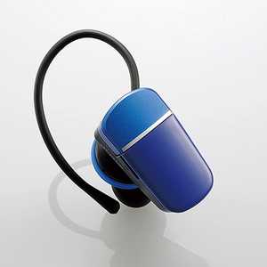 エレコム　ELECOM ヘッドセット ブルー [ワイヤレス(Bluetooth) /片耳 /イヤフックタイプ] LBT-HS40MMPBU