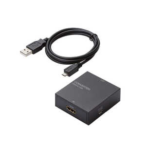エレコム　ELECOM ダウンスキャンコンバｰタｰ/HDMI‐VGA/3.5φ/HDMI1 AD-HDCV01