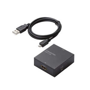 エレコム ELECOM ダウンスキャンコンバーター/HDMI‐VGA/3.5φ/HDMI1 AD-HDCV01 エレコム ELECOM ダウンスキャンコンバーター/HDMI‐VGA/3.5φ/HDMI1 AD-HDCV01