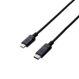 GR ELECOM 1.0m[USB-Cmicro USB]2.0P[u [dE] ubN U2C-CMB10NBK