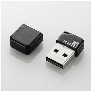 エレコム ELECOM USBメモリー[16GB/USB2.0/キャップ式] ブラック MFSU2B16GBK