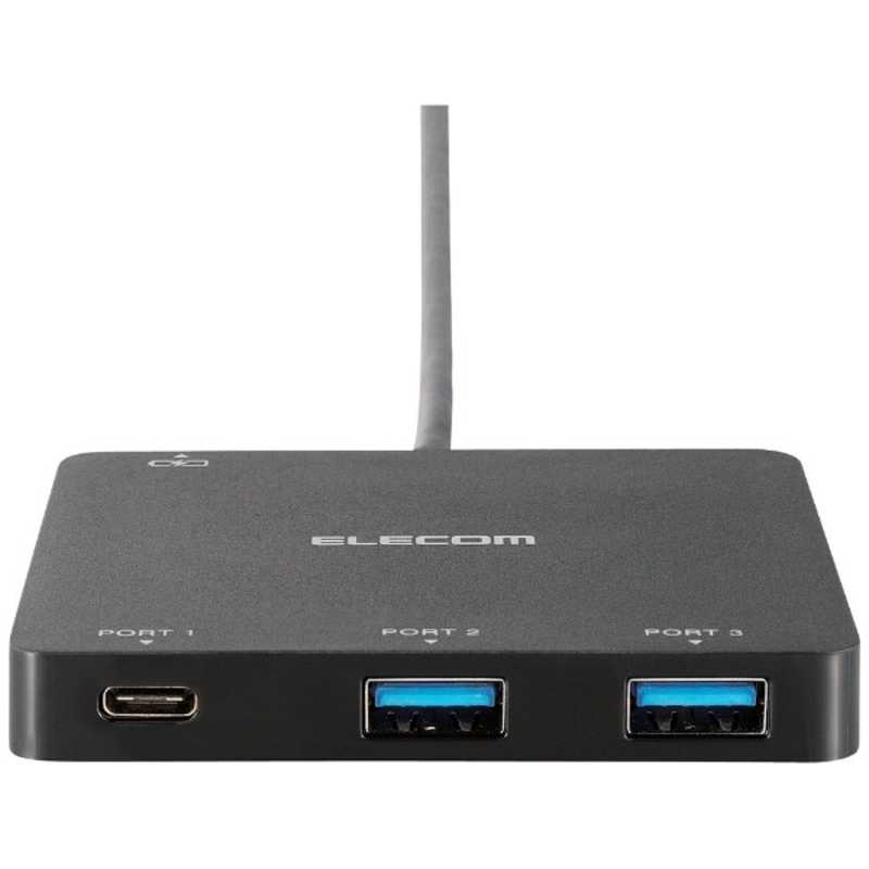 エレコム　ELECOM エレコム　ELECOM USBハブ ブラック [USB3.1対応 /3ポート /バスパワー] U3HC-A413B U3HC-A413B