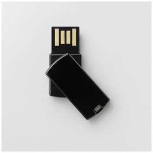 エレコム　ELECOM USBメモリ ブラック [32GB /USB2.0 /USB TypeA /回転式] MF-RSU232GBK