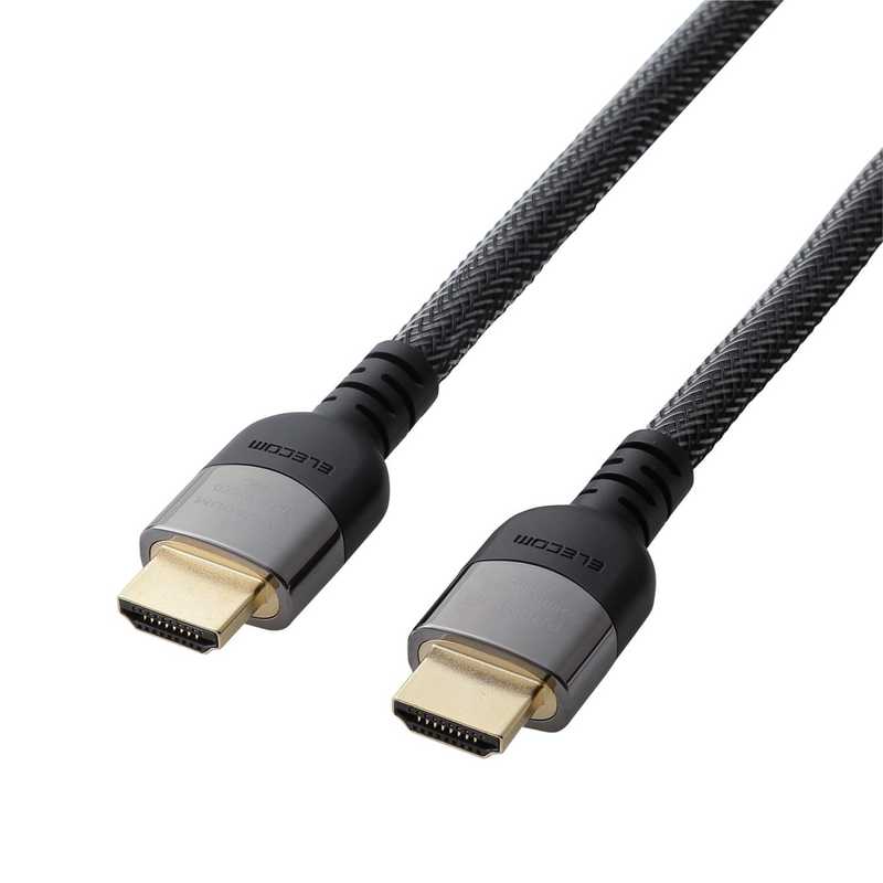 エレコム　ELECOM エレコム　ELECOM HDMIケーブル ブラック [5m /HDMI⇔HDMI /スタンダードタイプ /4K対応]（外装ダメージ品） DH-HDP14E50BK DH-HDP14E50BK