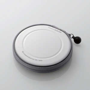 エレコム ELECOM CD/DVDファスナーケース「セミハード」(12枚収) CCD-H12WH エレコム ELECOM CD/DVDファスナーケース「セミハード」(12枚収) CCD-H12WH