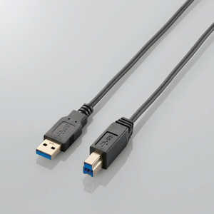 エレコム　ELECOM USB3.0ケーブル 1.0m USB3-ABX10BK