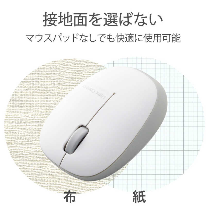 エレコム　ELECOM エレコム　ELECOM マウス Sサイズ [BlueLED /無線(ワイヤレス) /3ボタン /USB] シルバー M-BL20DBSV M-BL20DBSV