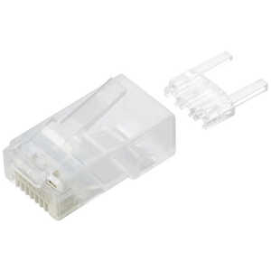 エレコム ELECOM ツメの折れないLANコネクタ(Cat6対応/10個入り) LD‐6RJ45T10/T エレコム ELECOM ツメの折れないLANコネクタ(Cat6対応/10個入り) LD‐6RJ45T10/T