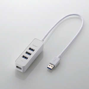 エレコム　ELECOM USB3.0ハブ｢マグネット付き｣ (4ポート) U3H-T405B