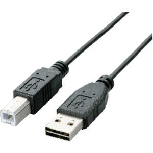 エレコム ELECOM 両面挿しUSBケーブル(A-B) 1.5m U2C-DB15BK エレコム ELECOM 両面挿しUSBケーブル(A-B) 1.5m U2C-DB15BK