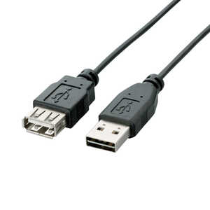 エレコム　ELECOM 0.5m USB2.0ケーブル ｢A｣⇔｢A｣ U2C-DE05BK