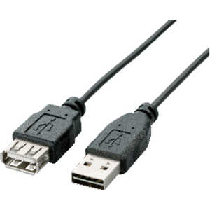 エレコム ELECOM 1.5m USB2.0ケーブル 「A」⇔「A」 U2C-DE15BK