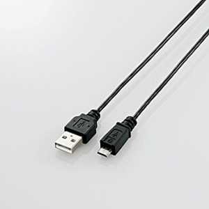 쥳 ELECOM [micro USB]USB֥ šž (0.5m֥å) MPA-AMBXLP05BK