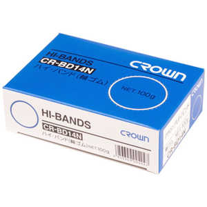 クラウングループ CROWN ハイバンド(輪ゴム)箱入 100g(51583) CRBD14NAM クラウングループ CROWN ハイバンド(輪ゴム)箱入 100g(51583) CRBD14NAM