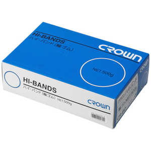 クラウングループ CROWN ハイバンド(輪ゴム)箱入 500g(51613) CRBD3705AM クラウングループ CROWN ハイバンド(輪ゴム)箱入 500g(51613) CRBD3705AM