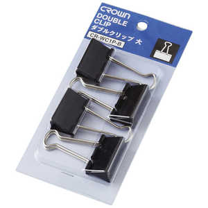クラウングループ CROWN Wクリップ パック入 大 4個入(04257) CRWC1PB