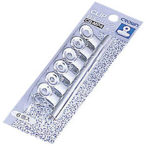 クラウングループ CROWN 目玉クリップ パック入 小々 6個入 (04236) CRMP4SL