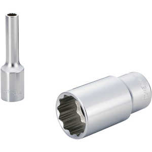 TONE ディープソケット(12角) 吋目 1 1/4inch 4DB-40L TONE ディープソケット(12角) 吋目 1 1/4inch 4DB-40L