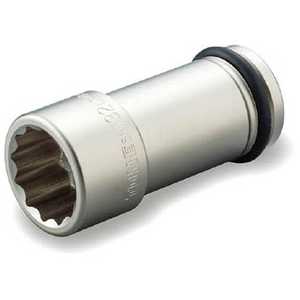TONE インパクト用ロングソケット(12角) 19mm 6NW-19L100