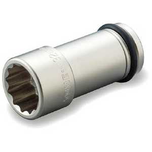 TONE インパクト用ロングソケット(12角) 23mm 6NW-23L100 TONE インパクト用ロングソケット(12角) 23mm 6NW-23L100
