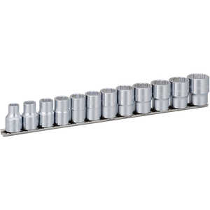 TONE ソケットセット(12角・ホルダー付)インチサイズ 12pcs HDB412 TONE ソケットセット(12角・ホルダー付)インチサイズ 12pcs HDB412