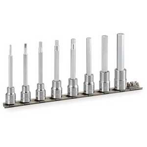 TONE ロングヘキサゴンソケットセット(ホルダー付) 8pcs HH308L TONE ロングヘキサゴンソケットセット(ホルダー付) 8pcs HH308L