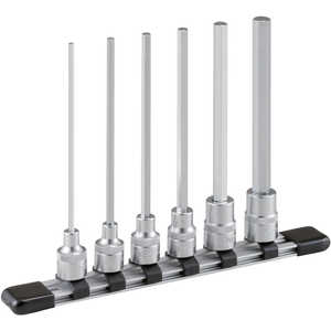 TONE 超ロングヘキサゴンソケットセット(ホルダー付) HH306LL