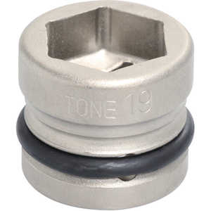 TONE インパクト用ショートソケット 19mm 4NV-19SS TONE インパクト用ショートソケット 19mm 4NV-19SS
