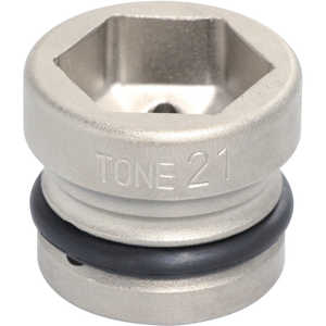 TONE インパクト用ショートソケット 21mm 4NV-21SS TONE インパクト用ショートソケット 21mm 4NV-21SS