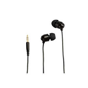 HIUNITBRANDING 有線イヤホン カナル型 HI-UNIT ［φ3.5mm ミニプラグ］ ブラック HSE-A1000BK