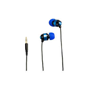 HIUNITBRANDING 有線イヤホン カナル型 HI-UNIT ［φ3.5mm ミニプラグ］ ブルー HSE-A1000BL