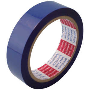 日東 日東電気絶縁用ポリエステル粘着テープNo31C基材厚み25μ×30mm×50m青  31C-75-253050