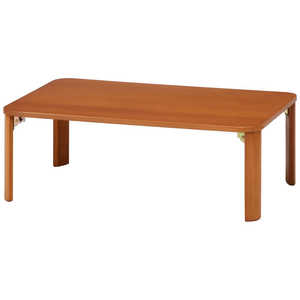 不二貿易 折脚ローテーブル(ナチュラル)KSM-9060NA 12842