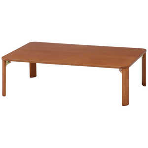 不二貿易 折脚ローテーブル(ナチュラル)KSM-10575NA 12844