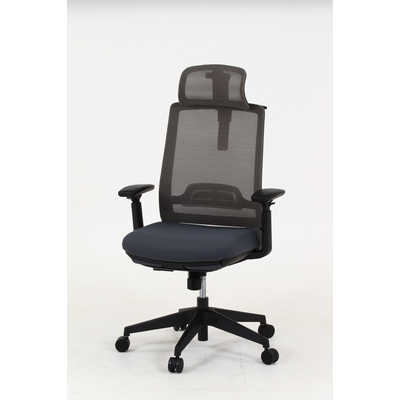 不二貿易 オフィスチェア ダービット GY グレー 37915 の通販