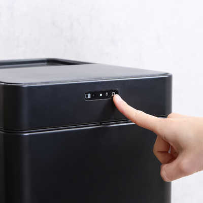 不二貿易 除菌消臭センサーダストボックス 45L ブラック 40310 の通販