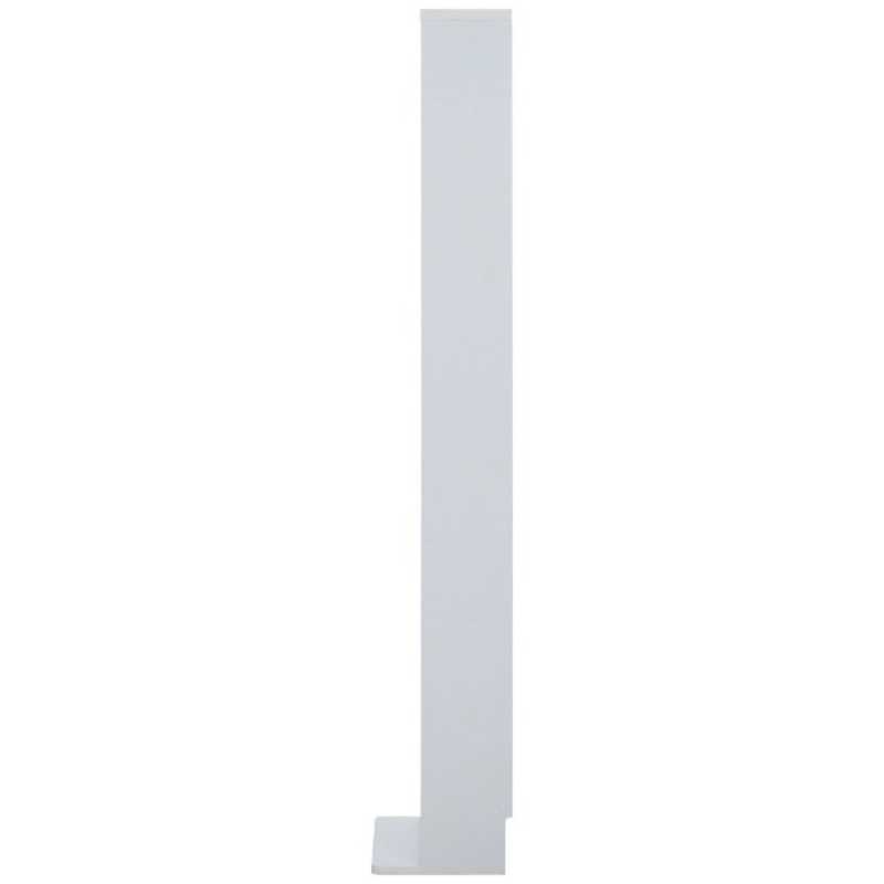 不二貿易 不二貿易 ガラスコレクションケース 10段 ハイタイプ 浅型 ホワイト(高さ180cm)  WH 96073  