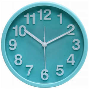 ＜コジマ＞ 不二貿易 置き時計 リアム ブルー ブルー 99232