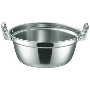 カンダ IHマエストロ 3層鋼クラッド段付鍋 30cm(7.6L) 本体 012305