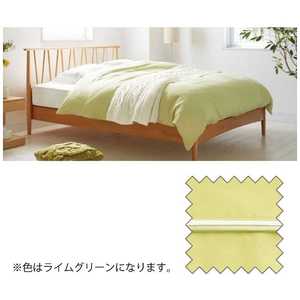 【掛ふとんカバー】エッフェ プレミアム シングルサイズ(綿100%/150×210cm/ライムグリーン) フランスベッド 【掛ふとんカバー】エッフェ プレミアム シングルサイズ(綿100%/150×210cm/ライムグリーン) フランスベッド