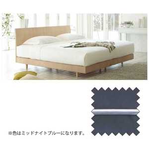 【ボックスシーツ】エッフェ プレミアム セミダブルサイズ(綿100%/122×195×40cm/ミッドナイトブルー) フランスベッド 【ボックスシーツ】エッフェ プレミアム セミダブルサイズ(綿100%/122×195×40cm/ミッドナイトブルー) フランスベッド