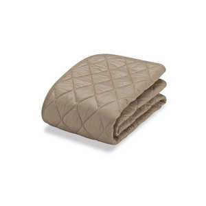 【ベッドパッド】羊毛メッシュパッド （シングルサイズ+セミダブルサイズ/ベージュ） フランスベッド