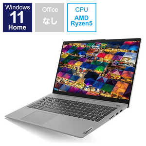 レノボジャパン　Lenovo ノートパソコン IdeaPad Slim 550 [15.6型 /Win11 Home /AMD Ryzen 5 /8GB /256GB] プラチナグレー 82LN00JGBC