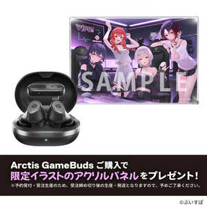 STEELSERIES ゲーミングヘッドセット Vtuber限定ギフト付き第1弾 Arctis GameBuds ［ワイヤレス(Bluetooth) / 両耳 / イヤホンタイプ］  Xbox Black 61681CP1