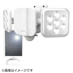 ライテックス 4.5W*2灯LED乾電池シンプルスタイルセンサーライト CSC88